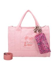 Fritzi aus Preußen Torebka "Limited Barbie" w kolorze jasnoróżowym - 40 x 29 x 14 cm rozmiar: onesize. Różowe torebki klasyczne damskie Fritzi aus Preußen, z bawełny, przez ramię, z tłoczeniem, bez dodatków. Za 184.46 zł.