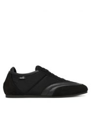 LOVE MOSCHINO Sneakersy JA10201G1NIMA00A41 Czarny. Czarne obuwie sportowe damskie Love Moschino, z materiału, bez zapięcia. Za 589.99 zł.