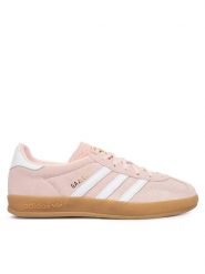Adidas Sneakersy Gazelle Indoor IH5484 Różowy. Czerwone obuwie sportowe damskie Adidas, ze skóry, bez zapięcia. Za 529.99 zł.