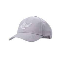 Czapka z daszkiem 4F. Szare czapki z daszkiem damskie 4F, bez wzorów. Za 83.99 zł.