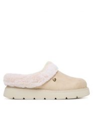 Skechers Kapcie Keepsakes Lite 114762/OFWT Écru. Kapcie damskie Skechers, ze skóry. Za 169.99 zł.