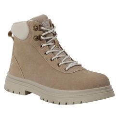 Zamszowe Buty Damskie Whinton. Brązowe obuwie trekkingowe damskie Regatta, z materiału, bez zapięcia. Za 389.99 zł.
