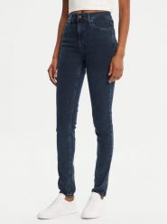 Tommy Jeans Jeansy Nora DW0DW20221 Granatowy Skinny Fit. Niebieskie jeansy damskie Tommy Jeans. Za 319.99 zł.