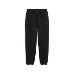 Damskie spodnie z dzianiny HER. PUMA. Czarne spodnie sportowe damskie Puma, na jesień, xl, bez wzorów, z bawełny. Za 249.00 zł.