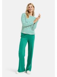 Smith & Soul Koszulka w kolorze zielono-białym rozmiar: XL. Białe koszulki damskie Smith & Soul, xl, bez wzorów, z bawełny, bez kołnierzyka, bez ramiączek. Za 104.99 zł.