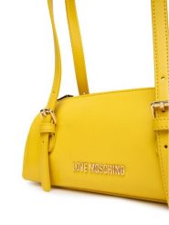 LOVE MOSCHINO Torebka JC4101PP1OLY0411 Żółty. Żółte torebki klasyczne damskie Love Moschino, ze skóry, bez dodatków. Za 729.99 zł.