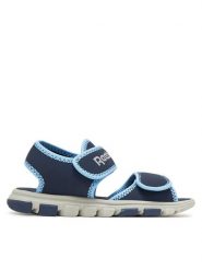 Reebok Sandały CP92-26028(IV)CH Granatowy. Niebieskie sandały chłopięce Reebok, z syntetyku, bez zapięcia. Za 99.99 zł.