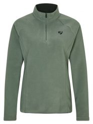 Ziener Bluza polarowa "Jemila" w kolorze zielonym rozmiar: 34. Zielone bluzy damskie Ziener, bez wzorów, z polaru, bez kaptura. Za 96.60 zł.