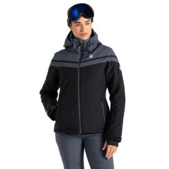 Damska Kurtka Narciarska Flurry. Brązowe kurtki sportowe damskie Dare 2b, xl, bez wzorów, z materiału, z kapturem. Za 222.99 zł.