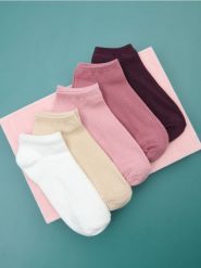 Skarpetki stopki 5 pack - wielobarwny. Skarpetki damskie Sinsay, bez wzorów. Za 12.99 zł.