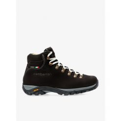 Buty trekkingowe damskie Zamberlan New Trail Lite Evo GTX. Czarne obuwie trekkingowe damskie Zamberlan, bez zapięcia. Za 629.99 zł.