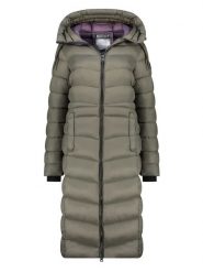 Geographical Norway Płaszcz pikowany w kolorze khaki rozmiar: XXL. Brązowe płaszcze damskie Geographical Norway, xxl, bez wzorów, bez kaptura. Za 306.73 zł.