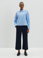 Someday Bluzka "Zolivia" w kolorze błękitnym rozmiar: 36. Niebieskie bluzki damskie someday., bez wzorów, z bawełny, bez kołnierzyka, bez ramiączek. Za 143.99 zł.