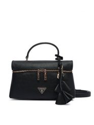 Guess Torebka Danielle Mini HWZG22 27770 Czarny. Czarne kuferki damskie Guess, z aplikacjami, ze skóry, bez dodatków. Za 544.99 zł.