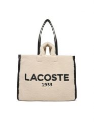 Lacoste Torebka NU5117HX Écru. Torebki klasyczne damskie Lacoste, z materiału, bez dodatków. Za 779.99 zł.
