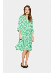 SAINT TROPEZ Sukienka w kolorze zielonym rozmiar: S. Zielone sukienki damskie Saint Tropez, bez wzorów, z wiskozy, klasyczne, bez ramiączek. Za 104.99 zł.