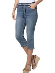 Heine Rybaczki dżinsowe - Skinny fit - w kolorze niebieskim rozmiar: 36. Niebieskie rurki damskie Heine, bez wzorów, z podwyższonym stanem. Za 60.95 zł.