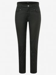 More & More Dżinsy - Skinny fit - w kolorze czarnym rozmiar: 36. Czarne jeansy damskie More & More, z podwyższonym stanem. Za 131.74 zł.