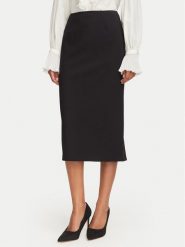 Luisa Spagnoli Spódnica ołówkowa Florina 543482 Czarny Regular Fit. Czarne spódnice damskie Luisa Spagnoli, bez wzorów, z wiskozy. Za 1,119.00 zł.