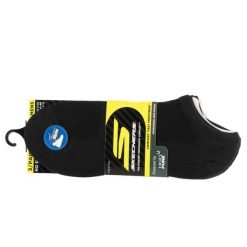 Skarpetki sportowe damskie 3pk Mens Microfiber. Czarne skarpetki damskie Skechers, bez wzorów, z materiału. Za 59.99 zł.