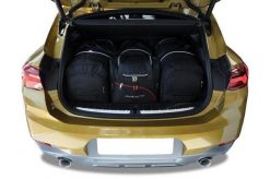 Torby Do Bagażnika Bmw X2 Phev 2020-2023 4Szt Kjust. Czarne torby podróżne KJUST, bez wzorów, z kauczuku. Za 1,203.00 zł.