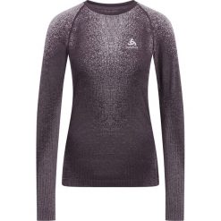 Bluza termoaktywna damska Odlo Performance Warm Blackcomb BL Top Crew Neck LS. Szare bluzy damskie ODLO, m, bez wzorów, bez kaptura. Za 298.99 zł.