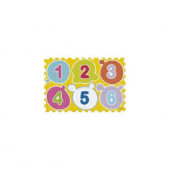 Chicco Miękka Mata Puzzle Cyfry. Szare bez kategorii Chicco, z motywem zwierzęcym, z materiału. Za 67.97 zł.