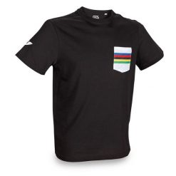 Koszulka Ges Arco Iris. Czarne koszulki damskie GES, bez wzorów, z bawełny, bez kołnierzyka, bez ramiączek. Za 204.00 zł.