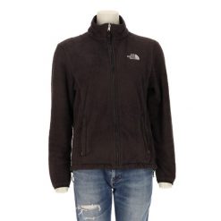 Second life - Kurtka polarowa TNF Osito dla kobiet - Stan bardzo dobry. Czarne kurtki damskie The North Face, m, bez wzorów, z materiału, bez kaptura. Za 211.46 zł.
