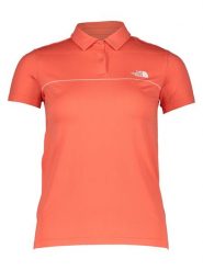 The North Face Koszulka polo w kolorze pomarańczowym rozmiar: S. Pomarańczowe bluzki damskie The North Face, s, bez wzorów, bez kołnierzyka, bez ramiączek. Za 188.80 zł.