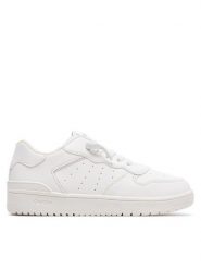 Geox Sneakersy J Washiba Girl J36HXD 054FU C1000 S Biały. Białe buty sportowe dziewczęce Geox, ze skóry, bez zapięcia. Za 159.99 zł.
