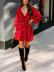 LA Angels Sukienka w kolorze czerwono-czarnym rozmiar: M. Czarne sukienki damskie LA Angels, bez wzorów, bez ramiączek. Za 126.99 zł.