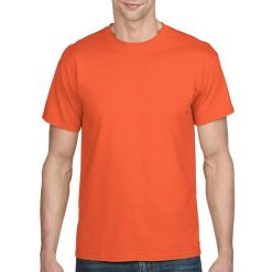 Koszulka DryBlend Unisex Dla Dorosłych. Brązowe bluzki damskie GILDAN, xl, bez wzorów, sportowe, bez kołnierzyka, bez ramiączek. Za 47.99 zł.