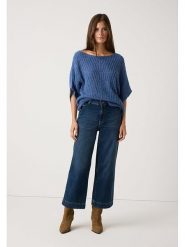 More & More Sweter w kolorze niebieskim rozmiar: 36. Niebieskie swetry klasyczne damskie More & More, ze splotem, bez kołnierzyka. Za 119.95 zł.