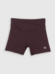 4F Legginsy krótkie treningowe damskie 4F x Anna Lewandowska - brązowe L. Brązowe legginsy damskie 4F, l, bez wzorów, z materiału, z podwyższonym stanem, na fitness i siłownię. Za 99.99 zł.