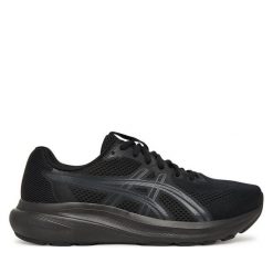 Buty do biegania Asics. Czarne obuwie sportowe damskie Asics, bez zapięcia, do biegania. Za 309.99 zł.