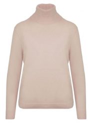 Malo Optimum Golf w kolorze jasnoróżowym rozmiar: L. Różowe golfy damskie Malo Optimum, l, bez wzorów, z kaszmiru, bez ramiączek. Za 402.20 zł.