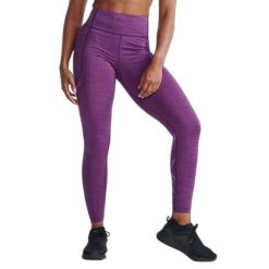 Legginsy kompresyjne wysokiej talii dla kobiet 2XU Aero. Fioletowe legginsy damskie 2XU, s, bez wzorów, z dzianiny. Za 611.00 zł.