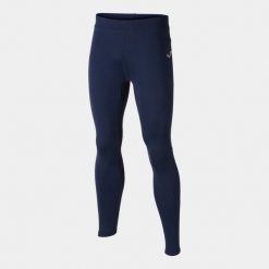 Legginsy do biegania dla dorosłych Joma Elite IX długie. Niebieskie legginsy damskie Joma, s, bez wzorów, z elastanu. Za 264.30 zł.