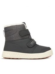Reima Śniegowce 5400030A-970A Czarny. Czarne buty zimowe chłopięce Reima, ze skóry, bez zapięcia. Za 399.99 zł.