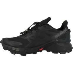 Buty do biegania damskie Salomon Supercross 4. Fioletowe obuwie sportowe damskie Salomon, z materiału, bez zapięcia, do biegania. Za 675.00 zł.
