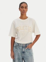 BOSS T-Shirt C_Eregular_1 50556993 Beżowy Relaxed Fit. Brązowe t-shirty damskie Boss, xl, bez wzorów, z bawełny, bez kołnierzyka. Za 319.99 zł.