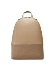 Calvin Klein Plecak Ck Mixmedia Backpack_Mono K60K613184 Beżowy. Brązowe plecaki Calvin Klein, bez wzorów, ze skóry. Za 349.99 zł.