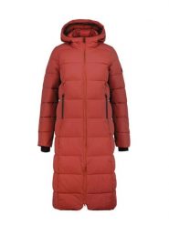 Icepeak Płaszcz pikowany "Brilon" w kolorze bordowym rozmiar: 42. Czerwone płaszcze damskie Icepeak, bez wzorów, bez kaptura. Za 513.99 zł.