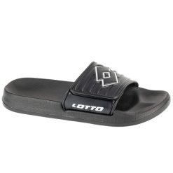Klapki na basen unisex, Flyde. Białe klapki damskie Lotto, bez zapięcia. Za 59.99 zł.