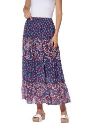 Heine Spódnica w kolorze granatowym rozmiar: 38. Niebieskie spódnice damskie Heine, na co dzień, bez wzorów, maxi. Za 74.95 zł.