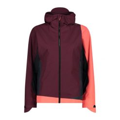 Damska kurtka z kapturem CMP Unlimitech. Czerwone kurtki damskie CMP, bez wzorów, z softshellu, z kapturem. Za 670.00 zł.