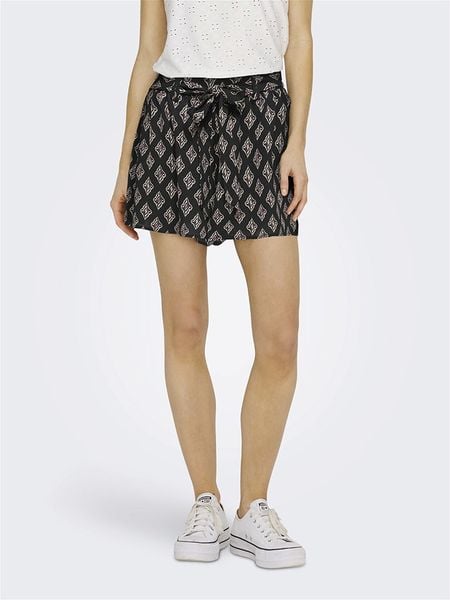 ONLY Szorty w kolorze czarnym rozmiar: S. Czarne szorty damskie Only, bez wzorów, z wiskozy. Za 35.18 zł.