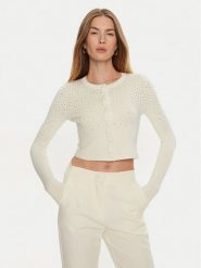 Marciano Guess Sweter JEN 4BGR61 5439Z Écru Regular Fit. Swetry klasyczne damskie Marciano Guess, xl, z wiskozy, bez kołnierzyka. Za 599.99 zł.