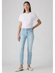 Levi's Dżinsy "712" - Slim fit - w kolorze błękitnym rozmiar: W32/L32. Niebieskie jeansy damskie Levi's. Za 267.92 zł.